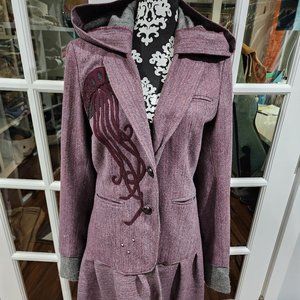 Handmade Victorian/Steampunk Jacket with Embroidery